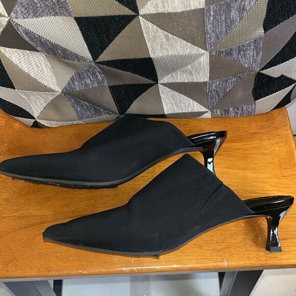 GREAT PREOWNED CONDITION WOMEN’S ANNE KLEIN IMPRESS IFLEX PUMPS MULE HEELS 10 - Picture 4 of 7